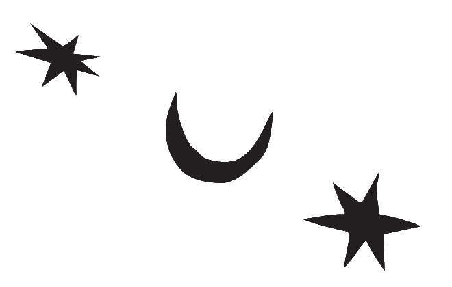 luna e stelle